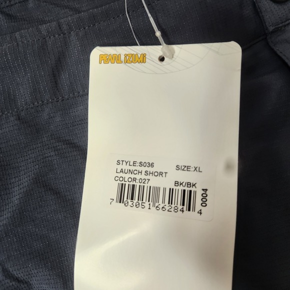 Pearl Izumi Launch Short Mens XL Black Cycling Padded NEW - Picture 3 of 8